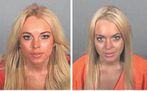Quand les stars se font tirer le portrait en prison !  Lindsay Lohan