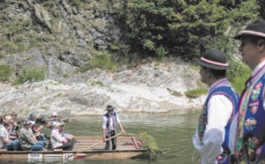 Dans les gorges polonaises du Dunajec, avec les montagnards flotteurs