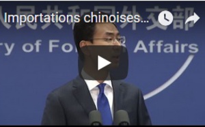 Importations chinoises : Washington envisage de porter à 25 % les taxes douanières