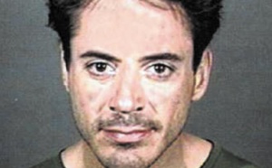 Quand les stars se font tirer le portrait en prison !  Robert Downey, Jr.