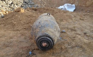 Insolite : Bombe de la Seconde Guerre mondiale