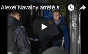 Alexeï Navalny arrêté à peine sorti de prison