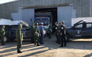Coup dur porté par la brigade nationale des douanes aux contrebandiers