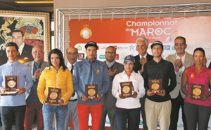 Ahmed Marjan et Maha Haddioui remportent les championnats du Maroc Pro de golf
