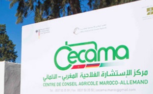 Signature à Marrakech d'une convention en vue de renforcer la durabilité de l'action du CECAMA