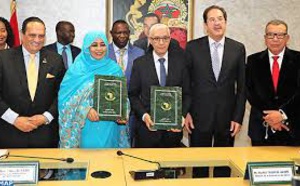 Signature à Rabat du protocole d'accord conférant au Royaume l'organisation des Jeux africains 2019