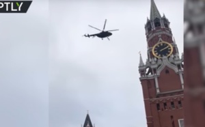 Insolite : Des hélicos au-dessus du Kremlin
