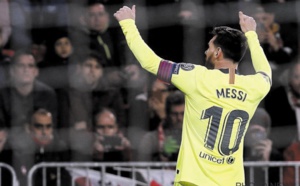 Liga: Messi poursuit son récital à Levante