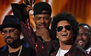 Bruno Mars, roi des Grammy Awards