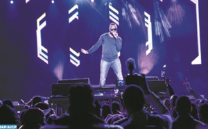Maître Gims enflamme la scène de la mythique place Jemaâ El Fna