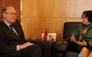 La présidente de la HACA s’entretient avec l’ambassadeur d’Ukraine au Maroc