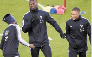 Coup d'envoi à Clairefontaine de la campagne des Bleus pour l'Euro-2020