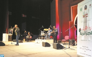 Un spectacle musical haut en couleur à l'ouverture des Journées culturelles algériennes à Oujda
