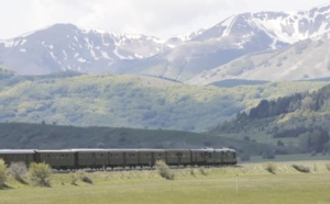 Un vieux train restauré pour voyager dans le temps