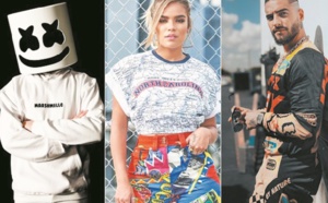 Marshmello, Karol G et Maluma annoncés à Mawazine