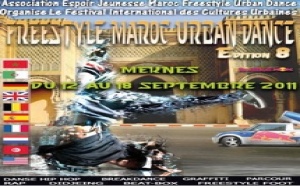 Huitième édition de Festival international des cultures urbaines : L'art urbain sera à l'honneur à Meknès
