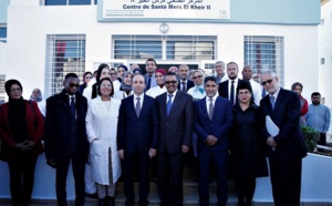 Inauguration à Témara du centre de santé rural de premier niveau “Al Mers 2”