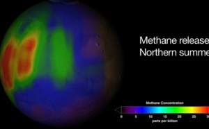 Du méthane sur Mars