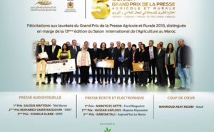 Remise du Grand prix national de la presse agricole et rurale
