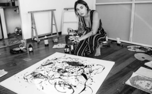 L'exposition “Sur le fil” de l'artiste peintre Zineb Bennis à Casablanca