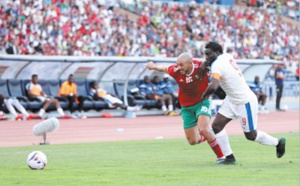 Petite prestation du Onze national face à la Gambie