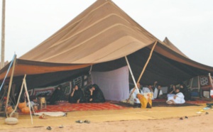 Moussem de Tan-Tan Les tentes marocaines et mauritaniennes reflètent la richesse du patrimoine culturel commun