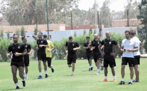 Le Onze national poursuit sa préparation au grand complet