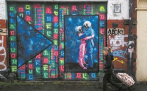 Bristol, tatouée Banksy