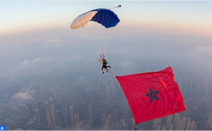 Le parachutiste Anas Bekkali met le cap sur la promotion des monuments du Maroc
