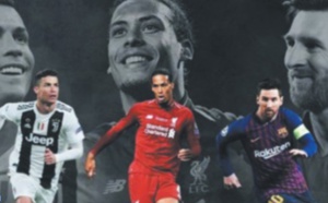 Meilleur joueur UEFA : Van Dijk trop fort pour Messi et Ronaldo