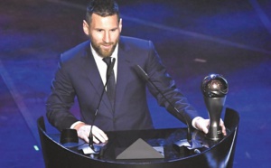 Prix Fifa “The Best” Lionel Messi coiffe Virgil Van Dijk