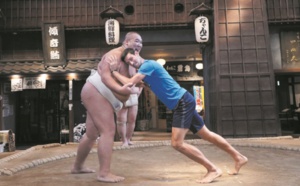 Djokovic s'essaie au sumo