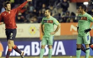 Le Barça laisse filer la Liga