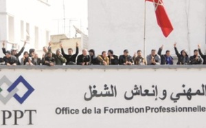 Les formateurs contractuels poursuivent leur mouvement : Le siège de l’OFPPT occupé par les grévistes