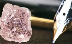 Découverte d’un énorme diamant rose en Australie