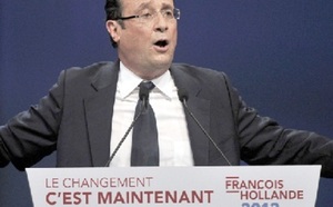 Le candidat socialiste en meeting à Dijon : Hollande promet un Etat impartial et une loi de décentralisation