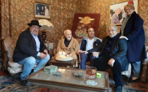 Driss Lachguar et Habib El Malki rendent visite à Mohamed Lahbabi