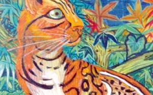 Claudine Suret-Canale expose ses toiles à la galerie «Artingis» : “Couleurs de printemps” à Tanger