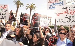A Rabat, des manifestants réclament l’abrogation de l’article 475 du Code pénal : «Nous sommes tous des Amina Filali»