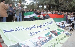 Malgré les manigances des autorités locales : Nouvelle manifestation de soutien au peuple syrien à Casablanca
