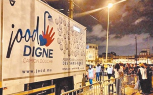 Un camion douche pour voir la vie sous un nouveau jour