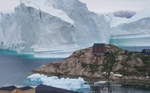 La glace du Groenland fond de plus en plus