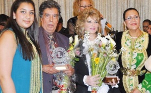 Fatima-Zahra Lahlou, Doukkali et Souiri dans une soirée de gala