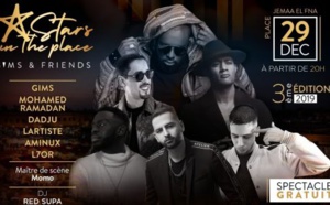 ​L’artiste, Mohamed Ramadan et Maitre Gims à Marrakech pour la 3ème édition de Stars in The Place