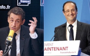 Présidentielle française : Sarkozy cogne sur les médias, Hollande les cajole