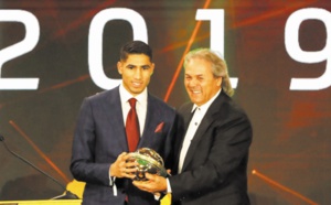 Achraf Hakimi : Etre élu meilleur jeune joueur africain me motivera davantage à persévérer pour remporter d'autres prix
