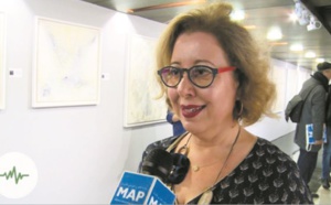 Hayat Kadiri et Touria Licer exposent leurs “Traces lumineuses” à Rabat