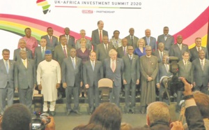 Forte participation au sommet Royaume-Uni-Afrique