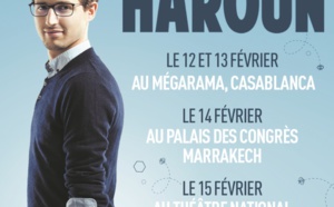 Haroun sur scène au Maroc