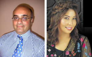 Leila Gouchi et Ismail Harakat faits  Chevalière et Officier de l’Ordre Lafayette